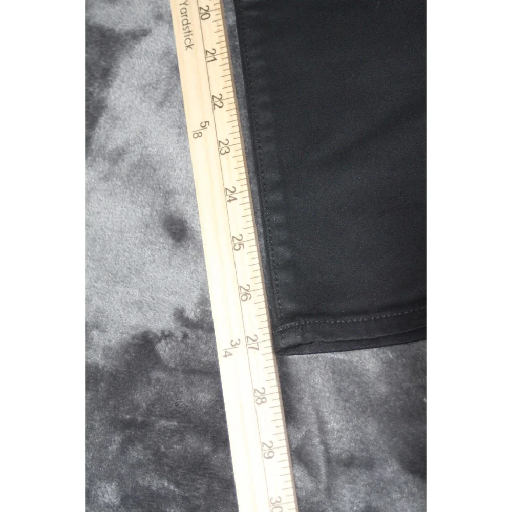 Joe's Jeans Womens Size 24 Black The Charlie Coated High Rise Ankle Skinny NWT